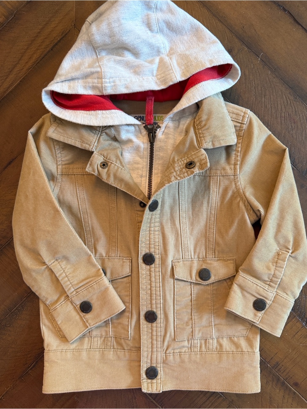 Genuine Kids From OshKosh. Hooded Courdory Jacket
